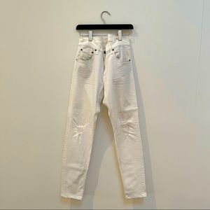Rag & Bone Fit 1 Skinny White Jeans Size 34W